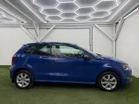 Begagnad VW Polo Edition 2013 Blå Halvkombi