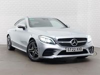 Used Mercedes C200 AMG line 184 HP (135 kW) 2022 Silver Coupe