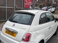 Used Fiat 500 85 HP (62 kW) 2012 White Hatchback