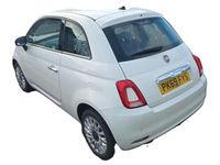 Used Fiat 500 Lounge 69 HP (50 kW) 2019 White Hatchback