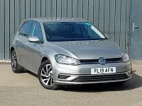 Used VW Golf VII Match 115 HP (84 kW) 2019 Silver Hatchback