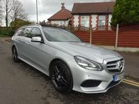 Usado Mercedes E350 AMG 252 HP (185 kW) 2014 Prateado Carrinha