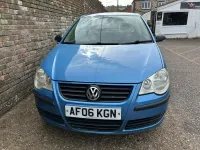 Used VW Polo 65 HP (47 kW) 2006 Blue Hatchback