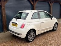 Used Fiat 500 Lounge 69 HP (50 kW) 2015 White Hatchback