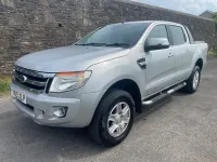 Used Ford Ranger Limited 2015 Silver Pickup