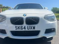 Used BMW 120 M Sport 2014 White Hatchback