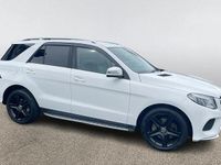 Used Mercedes GLE250 AMG line 204 HP (150 kW) 2017 White Estate