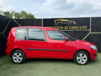 Gebraucht Skoda Roomster SE 105 PS (77 kW) 2013 Rot Van / Kleinbus