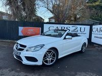 Begagnad Mercedes E250 AMG 2013 Vit Cab