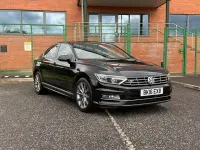 Used VW Passat R-line 2016 Black Sedan