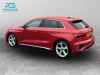 Used Audi A3 S-Line 2021 Red Hatchback