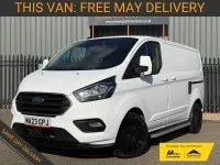 Used Ford Transit Custom Limited 130 HP (95 kW) 2023 White Van