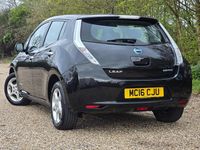 Used Nissan Leaf Acenta 80 kW (109 HP) 2016 Black Hatchback