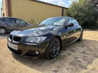 Used BMW 320 Cabriolet M Sport 2012 Black Cabriolet