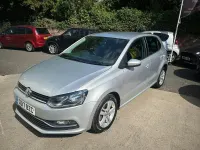Used VW Polo Edition 90 HP (66 kW) 2017 Silver Hatchback