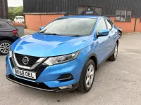Used Nissan Qashqai Acenta Premium 2018 Blue SUV