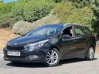 Used Kia Ceed Sportswagon 126 HP (92 kW) 2014 Black Estate