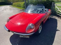 Used Alfa Romeo Spider 1999 Red Cabriolet