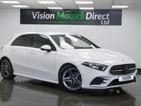 Used Mercedes A200 AMG line 163 HP (119 kW) 2019 White Hatchback