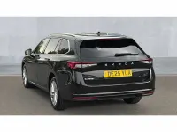 Used Skoda Superb SE Technology 150 HP (110 kW) 2025 Midnight black metallic Estate