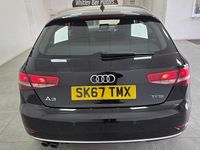 Begagnad Audi A3 Sport 150 HK (110 kW) 2017 Svart Halvkombi