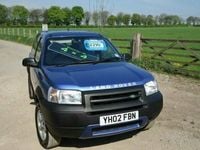 Used Land Rover Freelander 2002 SUV