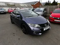 Used Honda Civic SR 120 HP (88 kW) 2015 Blue Hatchback