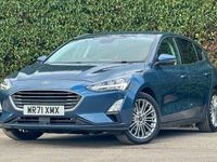 Used Ford Focus Titanium X 155 HP (114 kW) 2021 Blue Hatchback