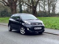 Used Kia Picanto 68 HP (50 kW) 2014 Black Hatchback