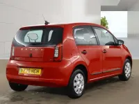 Used Skoda Citigo-e IV SE 61 kW (83 HP) 2020 Red Hatchback