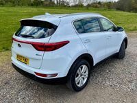 Used Kia Sportage 130 HP (95 kW) 2017 White SUV