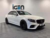 Used Mercedes E220 AMG Line Premium Plus 194 HP (142 kW) 2018 White Sedan
