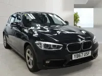 Used BMW 116 Comfort Edition 114 HP (83 kW) 2018 Black Hatchback