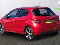 Used Peugeot 208 GT-line 109 HP (80 kW) 2018 Red Hatchback