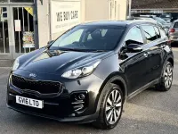 Used Kia Sportage 114 HP (83 kW) 2016 Black SUV
