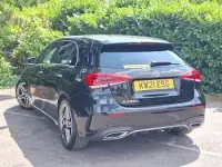 Used Mercedes A220 AMG Line Premium Plus 190 HP (139 kW) 2021 Black Hatchback
