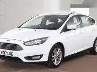 Used Ford Focus Zetec 100 HP (73 kW) 2017 White Hatchback