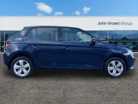 Used Skoda Fabia SE 2017 Blue Hatchback