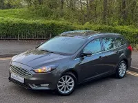 Begagnad Ford Focus Titanium 125 HK (91 kW) 2015 Grå Kombi