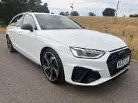 Used Audi A4 Black Edition 204 HP (150 kW) 2022 White Estate
