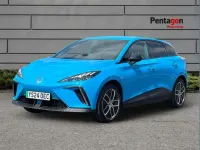 Used MG MG4 EV Trophy 150 kW (204 HP) 2024 Blue Hatchback