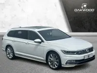 Used VW Passat R-line 220 HP (161 kW) 2018 White Estate