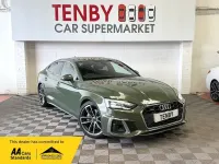 Used Audi A5 Sportback S-Line 204 HP (150 kW) 2023 Green Hatchback