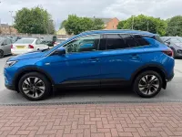 Used Vauxhall Grandland X Sport 130 HP (95 kW) 2018 Blue SUV
