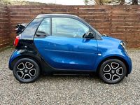 Used Smart ForTwo Cabrio Premium 71 HP (52 kW) 2018 Black Cabriolet