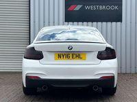 Usado BMW M235 Comfort Edition 2016 Blanco Coupe