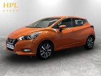Used Nissan Micra Acenta 90 HP (66 kW) 2018 Orange Hatchback