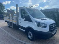 Used Ford Transit 130 HP (95 kW) 2023 White Van