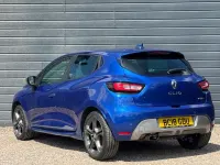 Used Renault Clio GT-Line 90 HP (66 kW) 2018 Blue Hatchback