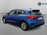 Used Ford Focus Titanium 125 HP (91 kW) 2020 Blue Hatchback